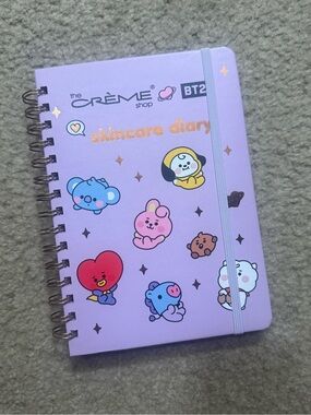 BTS X The Crème Shop Skincare Notebook